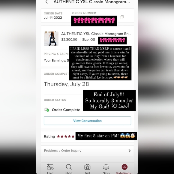 Buy with Confidence! Perfect 5 Star Ratings!!! Thank you for all! الحمد - Picture 6 of 17